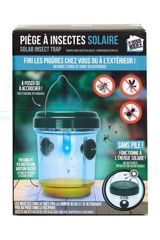 Anti-moustique solaire Vert et transparent