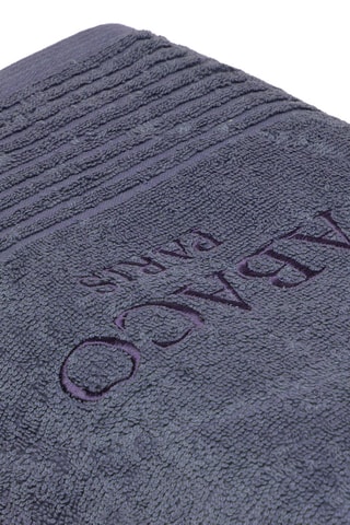 4 asciugamani ospite Ecume - Blu-grigio - 30 x 30 cm