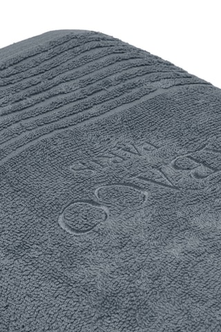 4 asciugamani ospite Ecume - Blu scuro - 30 x 30 cm