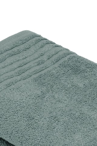 2 asciugamani ospite Ecume - Verde scuro - 45 x 45 cm