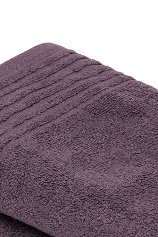 2 asciugamani ospite Ecume - Malva - 45 x 45 cm