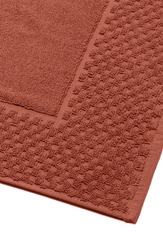 Tappetino bagno - Rosso mattone - 50 x 70 cm