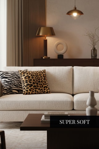 Cuscini Wild stripe - Nero e bianco - 45 x 45 cm