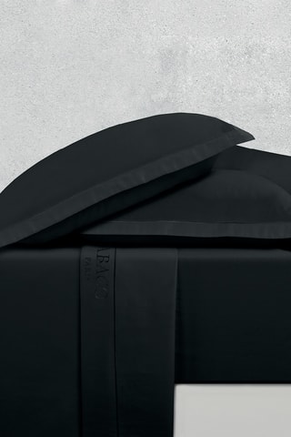 Lenzuolo sopra in raso di cotone 80 fili/cm² Uni 1 Barata - Grigio