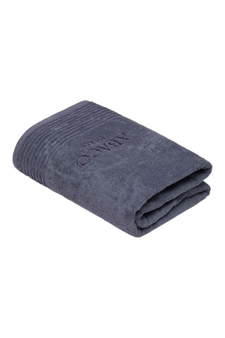 Telo doccia Ecume - Blu notte - 100 x 150 cm