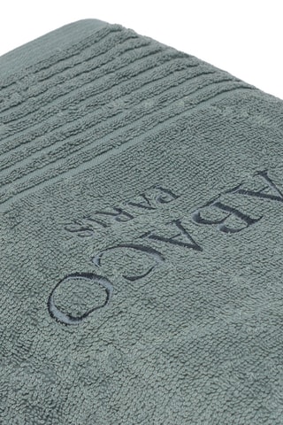 Telo doccia Ecume - Verde scuro - 100 x 150 cm