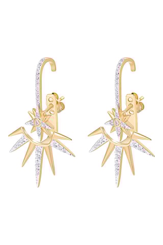 Pendientes - Plata chapada en oro amarillo