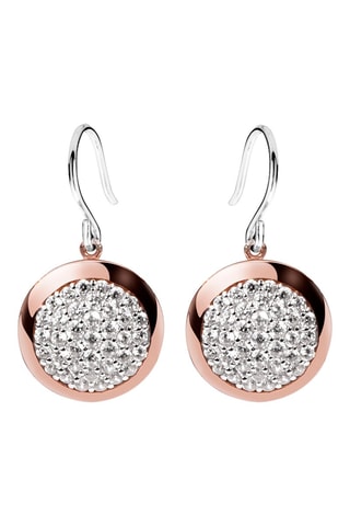 Pendientes - Plata y plata chapada en oro rosa