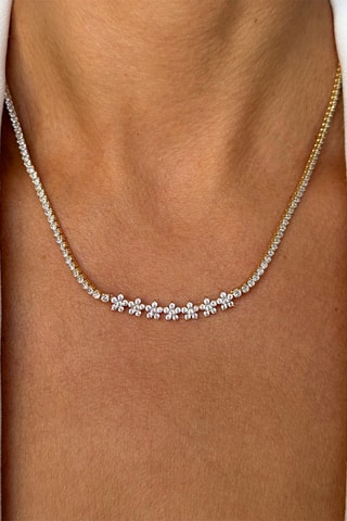 Collar - Plata chapada en oro amarillo