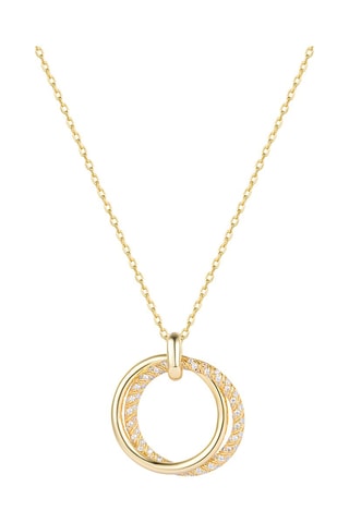 Collar - Plata chapada en oro amarillo