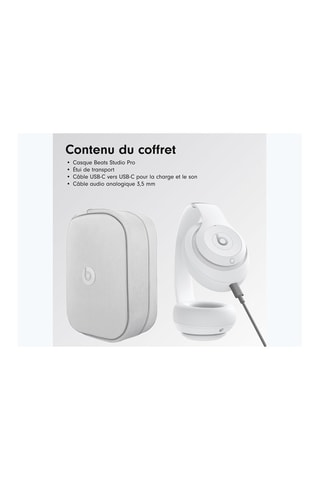 Cuffie audio Beats - Studio Pro - Bianco