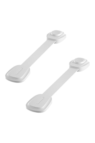 2 serrures multi-usage - Blanc