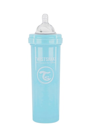 Biberon anti-colique sans BPA en silicone - Dès 4 mois - 330 ml