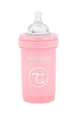 Biberon anti-colique sans BPA en silicone - Dès la naissance - 180 ml