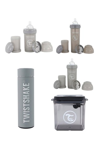 Kit 8 biberons anti-colique, boîte et bouteille isotherme