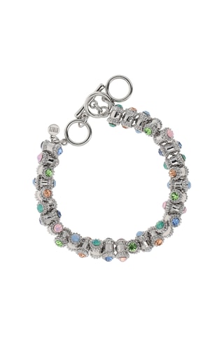 Bracelet - Plaqué or blanc