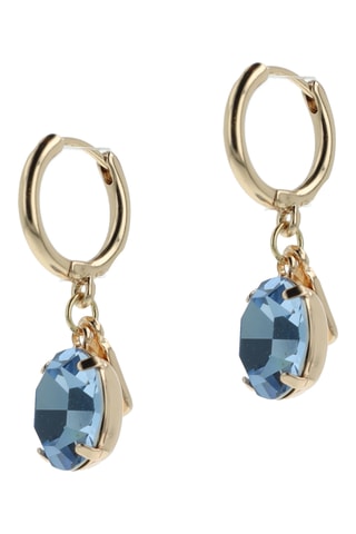 Oorbellen - Goudkleurig en Hemelsblauw