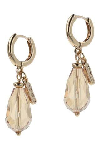Boucles d’oreilles - Doré et blanc