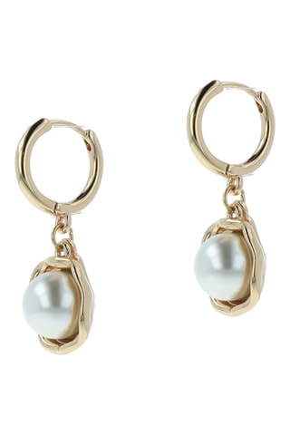 Créoles - Doré et blanc