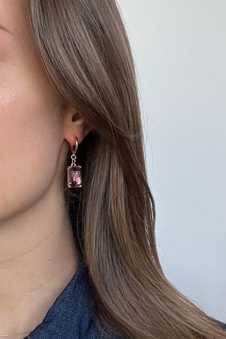 Créoles - Doré et bordeaux