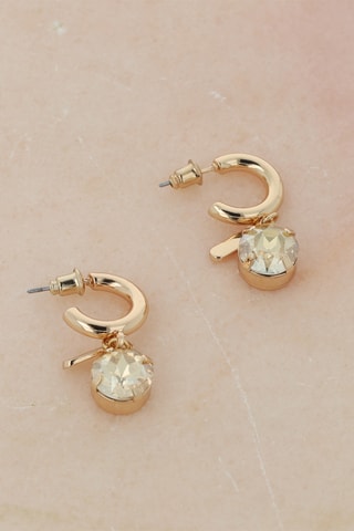 Créoles - Doré et blanc