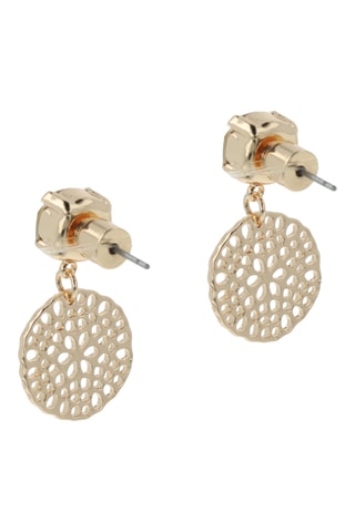 Oorbellen - Goudkleurig en Wit