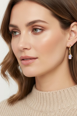 Boucles d'oreilles - Opales