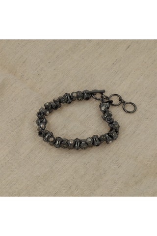 Bracelet - Plaqué or noir