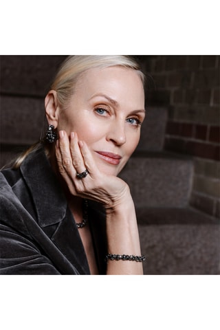 Bracelet - Plaqué or noir