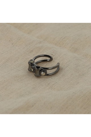 Ring - Doublé Zwartgoud