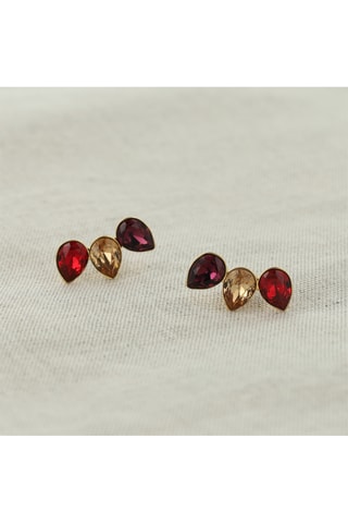 Puces - Plaqué or jaune