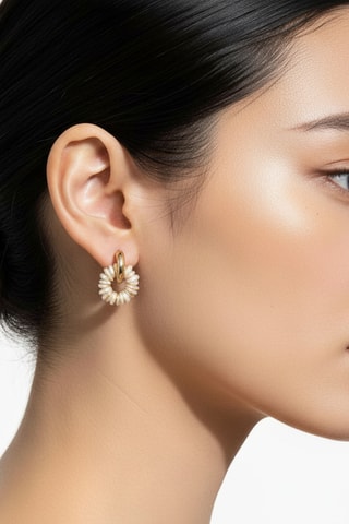 Créoles - Plaqué or jaune