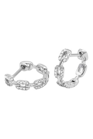 Créoles Soul Light - Or blanc et diamants