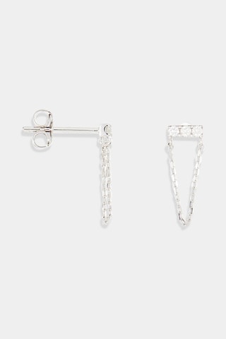 Boucles d’oreilles Idoya - Or blanc et diamants