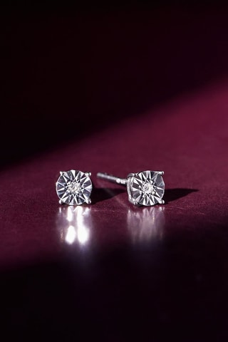 Puces Grande Illusion - Or blanc et diamants