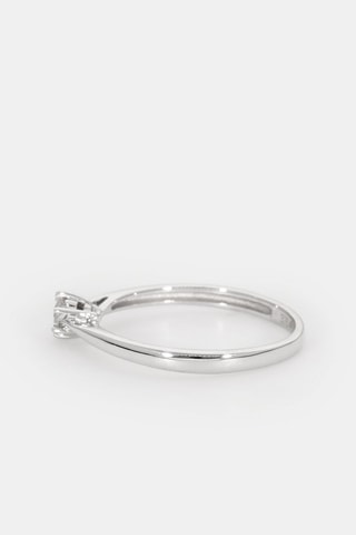 Solitaire Envoûtant - Or blanc et diamant