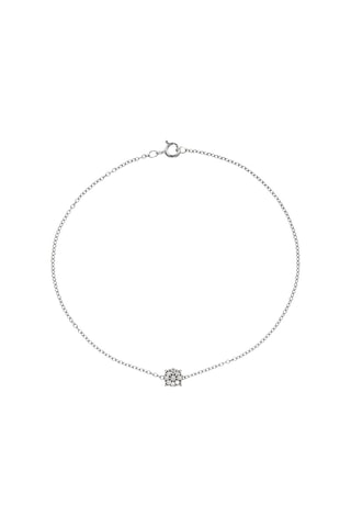 Bracelet Simply Diamonds - Or blanc et diamants