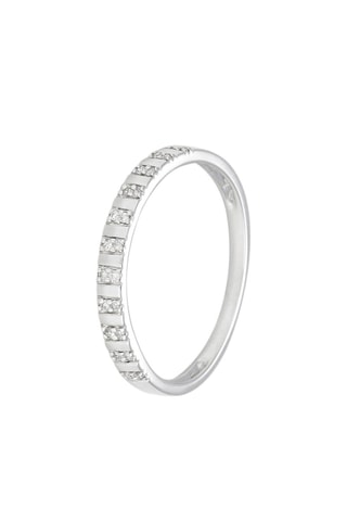Bague Linéa - Or blanc et diamants
