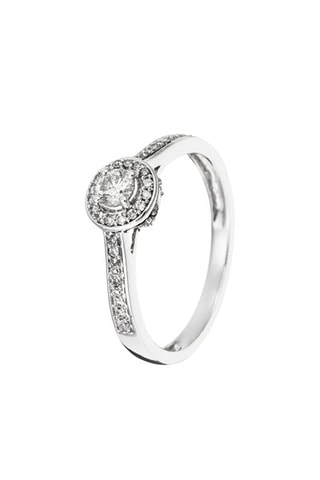 Bague Brillant Somptueux - Or blanc et diamants