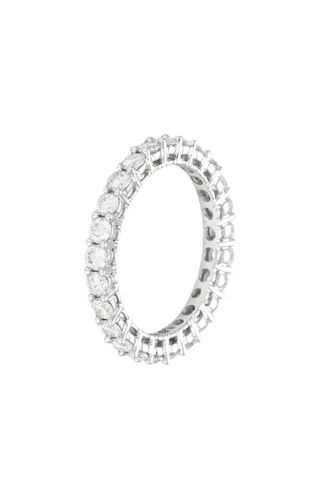 Bague Tour complet Forever - Or blanc et diamants