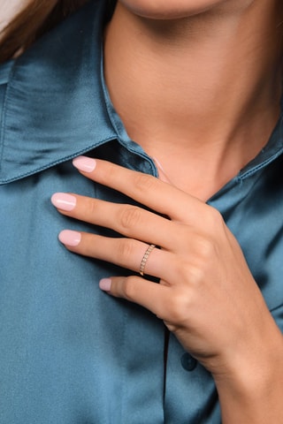 Bague Linéa - Or jaune et diamants