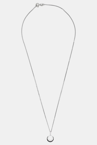 Pendentif Halia - Or blanc et diamants