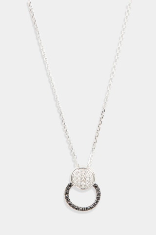 Pendentif Alexane - Or blanc et diamants