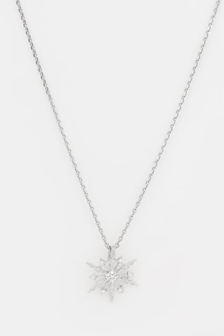 Pendentif Fraicheur PM - Or blanc et diamants