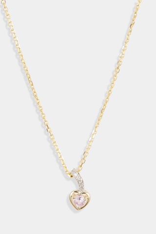 Pendentif Nellie - Or jaune, diamants et saphir