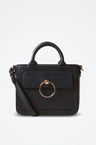 Sac à main en cuir - Noir