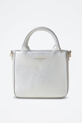 Sac à main en cuir - Argenté