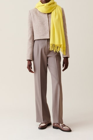 Echarpe en laine - Jaune