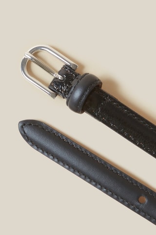 Ceinture en cuir - Noir