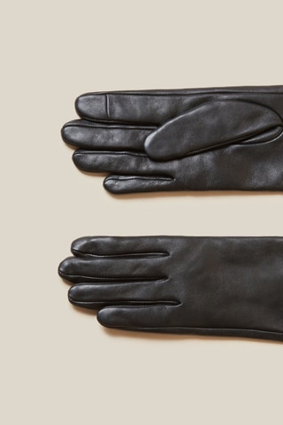 Gants en cuir - Noir